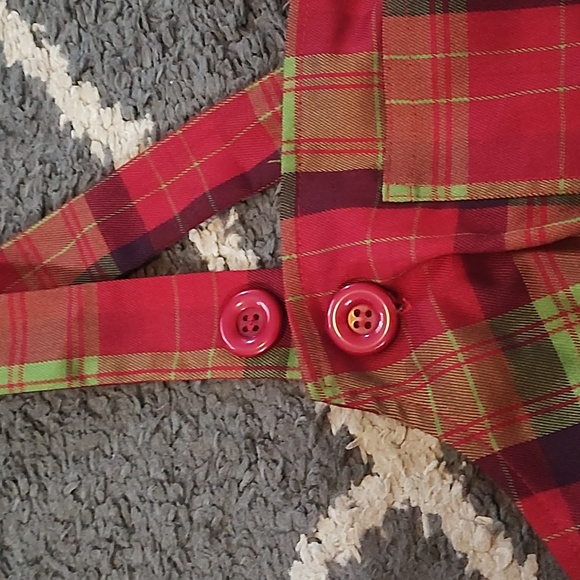 Voodoo Vixen Overall TartanDress Size Small - Picture 12 of 12